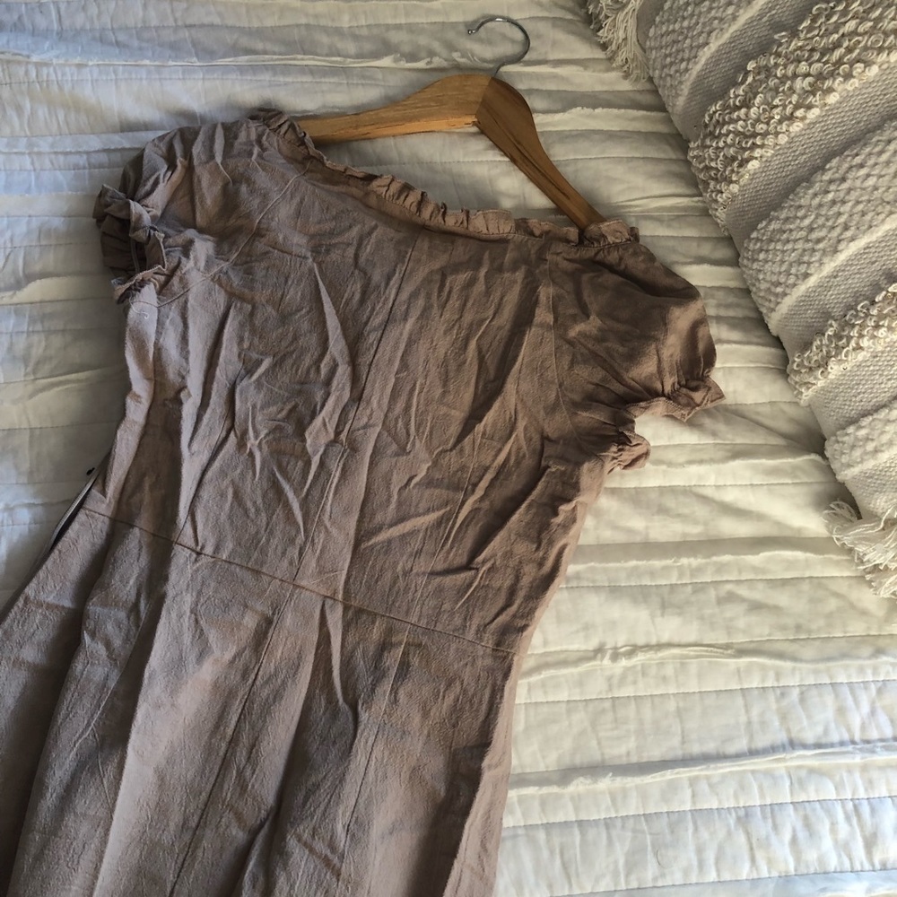 NastyGal Lace Up Dress - Picture 4 of 5